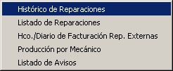 Listados de Taller